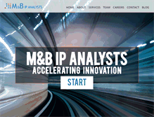 Tablet Screenshot of mb-ip.com